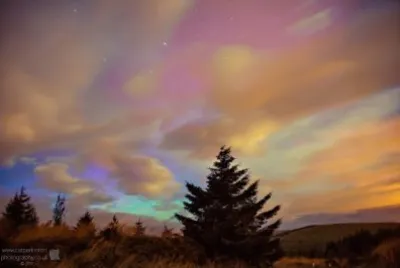 Aurora Borealis sky Scotland jigsaw puzzle