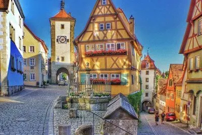 פאזל של Rothenburg-Alemania