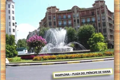 PAMPLONA â€“ PLAZA DEL PRÃNCIPE DE VIANA jigsaw puzzle