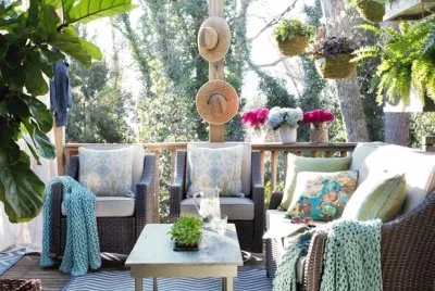 Cozy Outdoor Sitting Area jigsaw puzzle