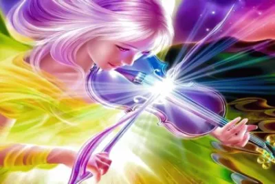 Violin Player-Fantasy Art