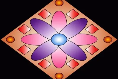 Flor- Mosaico. jigsaw puzzle