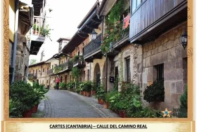 CARTES (CANTABRIA) â€“ CALLE DEL CAMINO REAL jigsaw puzzle