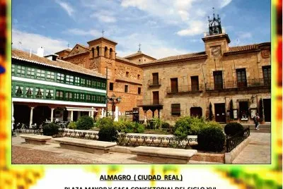 ALMAGRO  ( CIUDAD  REAL )  PLAZA MAYOR