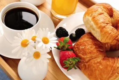 Healthy Breakfast Tray