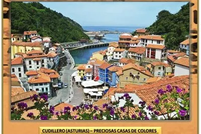 CUDILLERO (ASTURIAS) â€“ PRECIOSAS CASAS DE COLORES