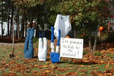 Grounded Kids for Halloween-Funny!