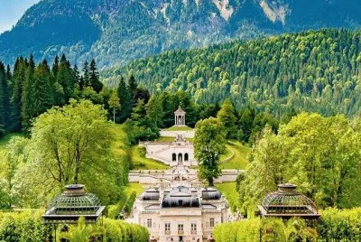 Linderhof Palace-Alemania jigsaw puzzle