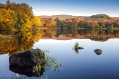 Autumn reflections Scotland jigsaw puzzle
