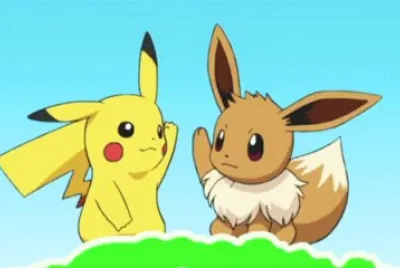 pikachu y eevee