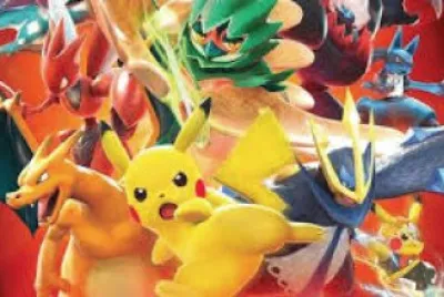 pikachu y varios pokemons