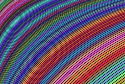 Multicolor-Curva a Rayas.