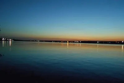 50 Shades of...Blue  at sunset   L jigsaw puzzle