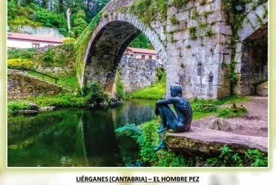 LIÃ‰RGANES (CANTABRIA) â€“ EL HOMBRE PEZ jigsaw puzzle