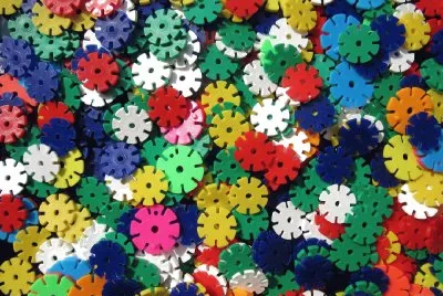 Discos- Colorido,PlÃ¡stico.