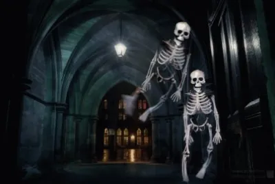 Halloween welcome committee jigsaw puzzle
