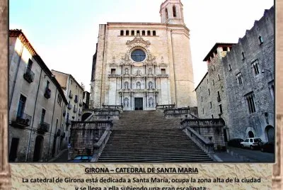 GIRONA â€“ CATEDRAL DE SANTA MARIA jigsaw puzzle