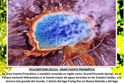 YELLOWSTONE (EEUU) - GRAN FUENTE PRISMÃTICA jigsaw puzzle