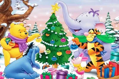 Winnie Pooh y sus amigos jigsaw puzzle