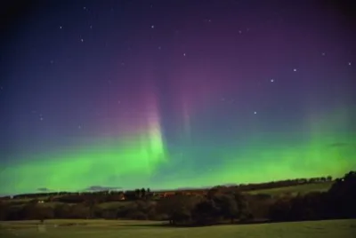 Aurora Borealis sky Scotland jigsaw puzzle