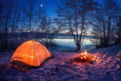 Camping jigsaw puzzle