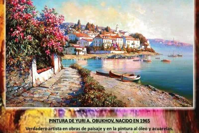 PINTURA DE YURI A. OBUKHOV, NACIDO EN 1965 jigsaw puzzle