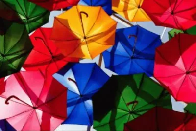Umbrellas jigsaw puzzle