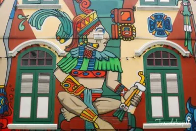 פאזל של Graffiti-Singapur