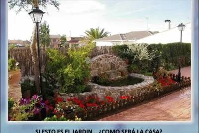 SI ESTO ES EL JARDINâ€¦ Â¿COMO SERÃ LA CASA? jigsaw puzzle