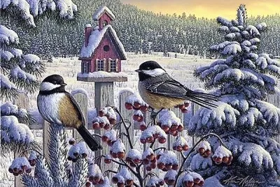 mesanges jigsaw puzzle