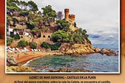 LLORET DE MAR (GERONA) â€“ CASTILLO EN LA PLAYA
