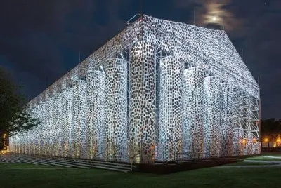 Parthenon of Banned Books in Kessel Germany jigsaw puzzle