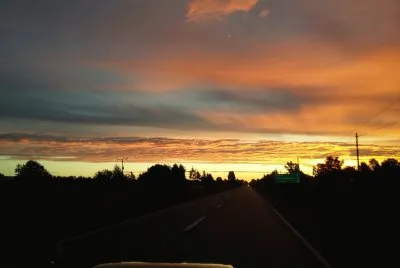 Atardecer en San Jose de la Mariquina
