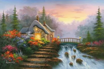 maison au bord de l 'eau