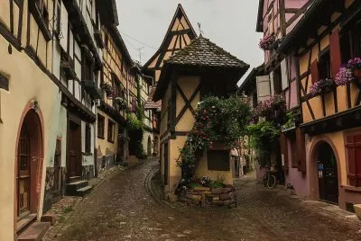 Calles de Eguisheim- jigsaw puzzle
