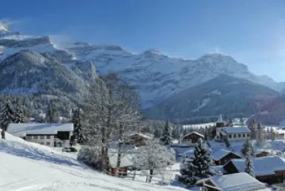 Les Diablerets-Suiza jigsaw puzzle