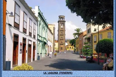 LA  LAGUNA  (TENERIFE) - TORRE DE LA IGLESIA DE LA CONCEPCIÃ“N