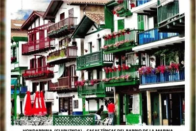 HONDARRIBIA  (GUIPUZKOA) â€“ CASAS TÃPICAS BARRIO LA MARINA