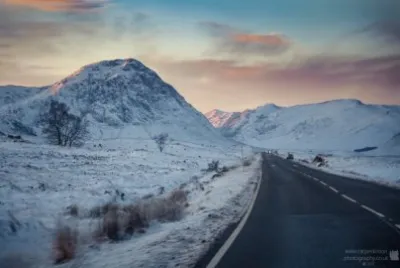 Glencoe snow jigsaw puzzle