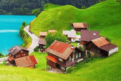 Lungern-Suiza jigsaw puzzle