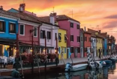 Beautiful Night in Burano