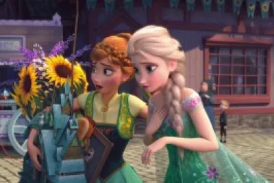 Frozen jigsaw puzzle
