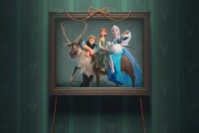 Frozen jigsaw puzzle