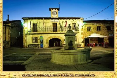 CANTALOJAS (GUADALAJARA) â€“ PLAZA DEL AYUNTAMIENTO
