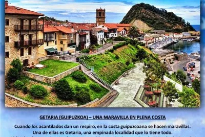 GETARIA (GUIPUZKOA) â€“ UNA MARAVILLA EN PLENA COSTA