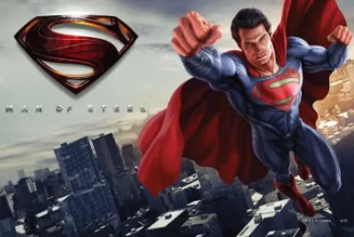 פאזל של super man