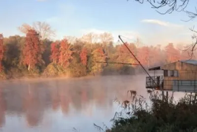 Brume sur la Garonne