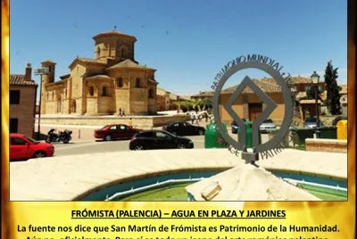 FRÃ“MISTA (PALENCIA) â€“ AGUA EN PLAZA Y JARDINES jigsaw puzzle
