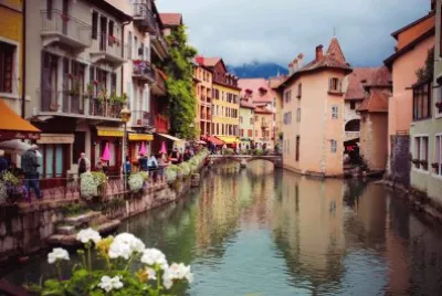 Pueblo de Francia jigsaw puzzle