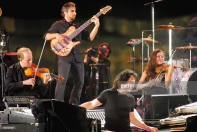 Gabriel Vivas with Yanni